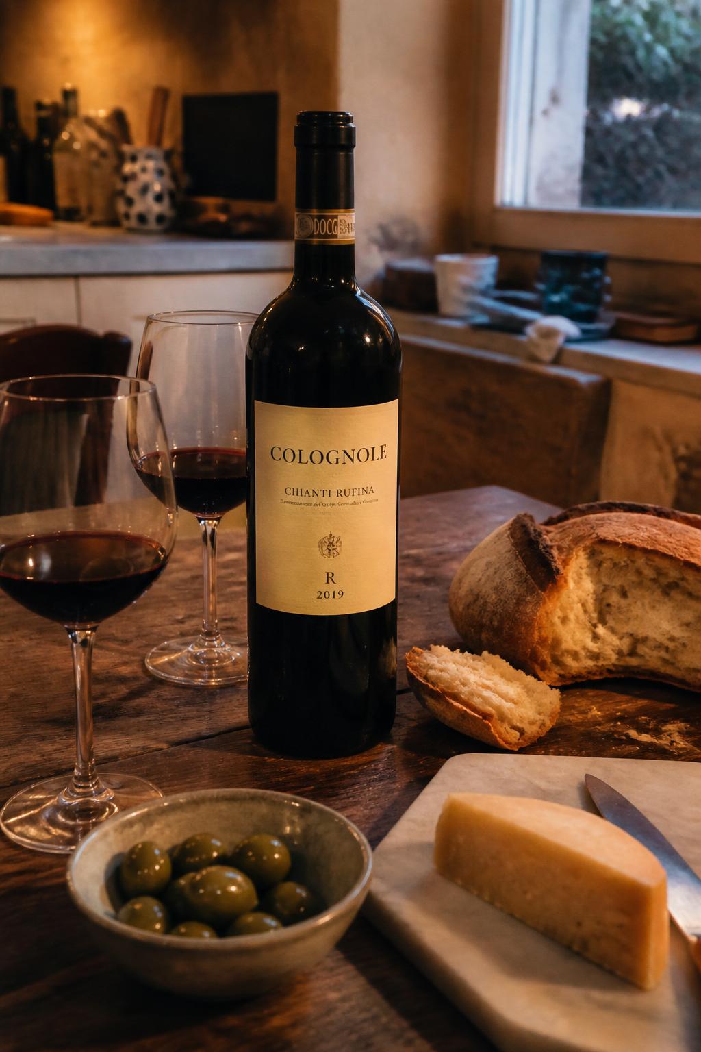 Chianti Rùfina by Colognole